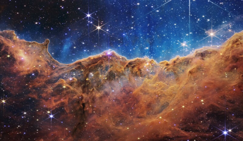 JWST Carina Nebula NIRCam image